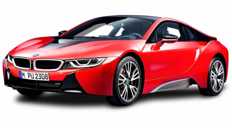 BMW i8 Protonic Red Edition