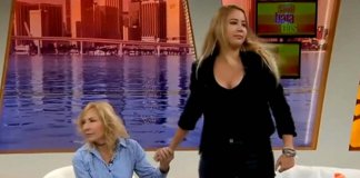 La Señorita Dayana se retira en medio de una entrevista