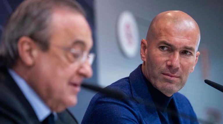 Zidane dimite como entrenador del Madrid
