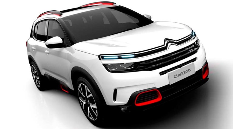 Citroën muestra el C5 Aircross Hybrid Concept