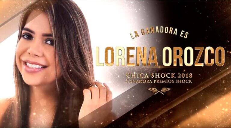 Lorena Orozco, Chica Shock 2018