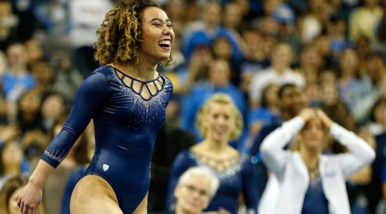 El inspirador desnudo de la gimnasta Katelyn Ohashi ¡De 10 perfecto!