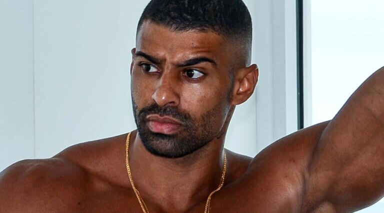 Danilo Rafael, amante del culturismo