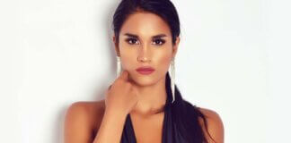 Angie Alcócer, modelo peruana