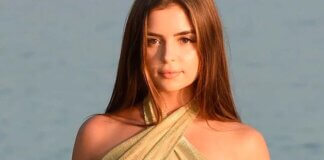 Demi Rose se convierte en una guerrera con bikini en nude