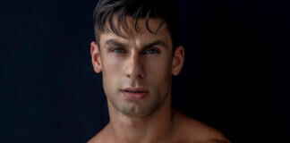 Volodymyr Andreishyn, modelo de glamour y atleta